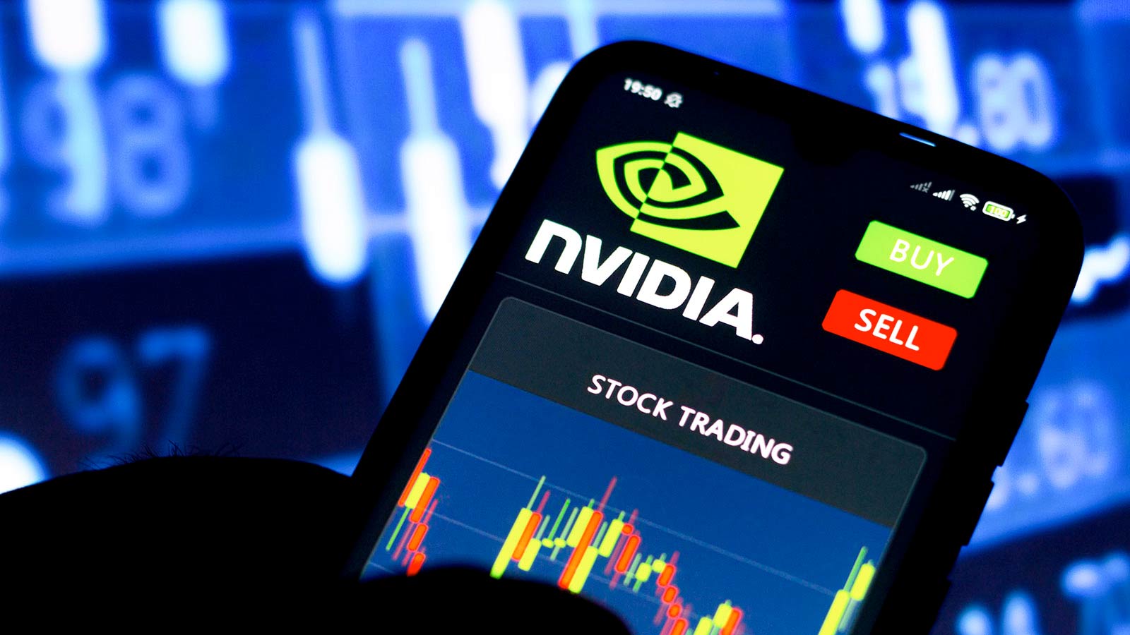 Акции Nvidia на фондовом рынке